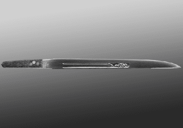 短刀 在銘「兼吉」 錆・傷有