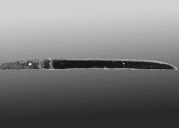 在銘「濃州住兼元」:短刀(刃毀れ・傷有)